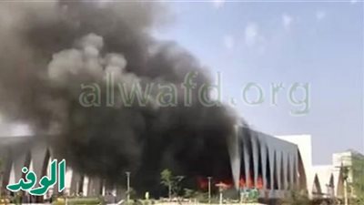 (عاجل) بالفيديو حريق في مسرح مهرجان الجونة قبل ساعات من افتتاحه