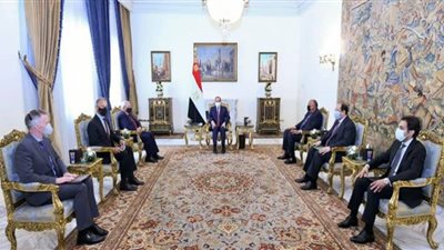 السيسي يستقبل رئيس لجنة العلاقات الخارجية بمجلس الشيوخ الأمريكي