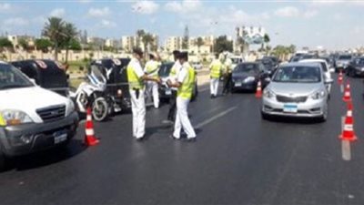 ضبط 214 مخالفة سير بدون تراخيص في 24 ساعة