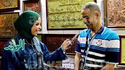 عمر النجار لـ الوفد: نحت بوترية الرئيس السيسي في 48 ساعة