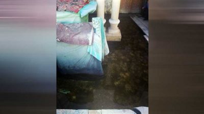 صور| أهل البيت يغرقون في بحر المياه الجوفية.. والمسئولون تخلو عنهم