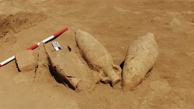 الكشف عن آثار بيزنطية جدة أسفل قصر اندراوس باشا بالأقصر