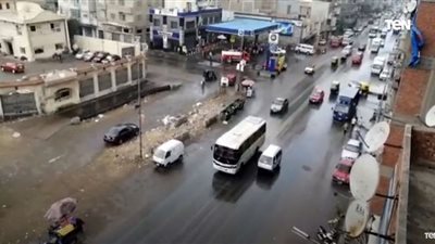 (فيديو) شوارع الإسكندرية بعد سقوط أمطار اليوم