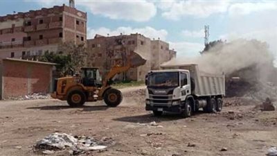 وحدة التدخل السريع بالشرقية ترفع 4860 طن قمامة ومخلفات