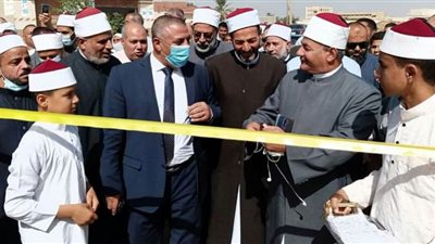 رئيس المنطقة الأزهرية بالفيوم يفتتح معهد دانيال الأزهري