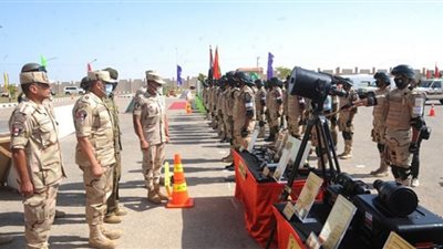 انطلاق فعاليات التدريب المصرى السودانى المشترك 