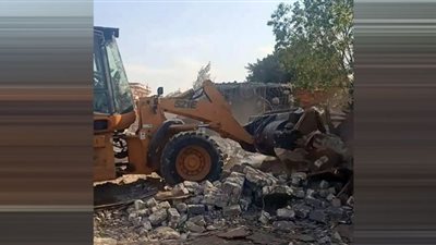 إزالة ٢٠ حالة تعدى على أملاك الدولة بمركزى قنا وفرشوط