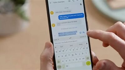 Pixel 6 من Google يترجم النص أثناء الكتابة