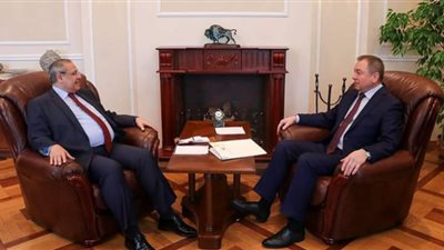 وزير خارجية بيلاروس يستقبل السفير المصري بمناسبة قرب انتهاء فترة عمله