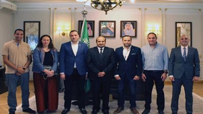 الجمعيه المصريه لشباب الأعمال تلتقي قنصل المملكه العربيه السعوديه بالاسكندريه