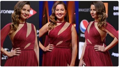 ريا أبي راشد بفستان جرئ في ختام مهرجان الجونة| لن تصدق سعر إطلالتها بالكامل