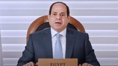 فيديو.. السيسي يطالب بسرعة التوصل لاتفاق مُلزم ومتوازن بشأن سد النهضة
