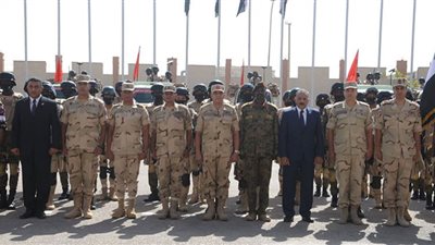 استمرار فعاليات التدريب المصرى السودانى المشترك حارس الجنوب ــ 1