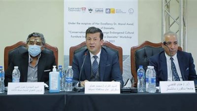 إنطلاق مشروع الحفاظ على التراث التاريخى والثقافى لصناعة الأثاث بمدينة دمياط
