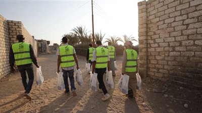 صندوق تحيا مصر يطلق قوافل الدعم الغذائي لـ 34 مؤسسة رعاية اجتماعية