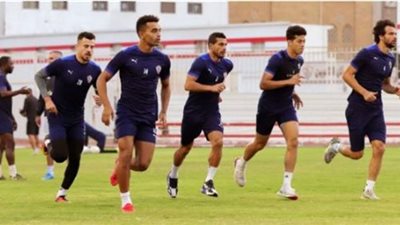 سلبية مسحة لاعبي الزمالك قبل مواجهة إنبي