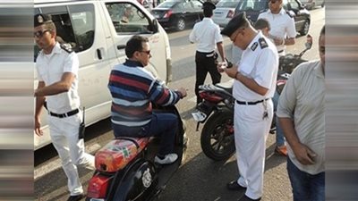 تحرير 2850 مخالفة لقائدي الدراجات النارية