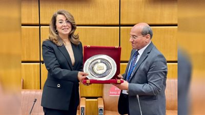 غادة والي تستقبل رئيس محكمة النقض ووفد القضاة المصريين خلال زيارته للنمسا