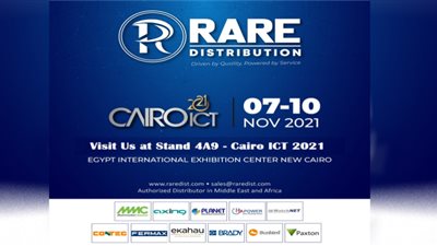 RARE Distribution تشارك للمرة الأولى بمعرض Cairo ICT 2021