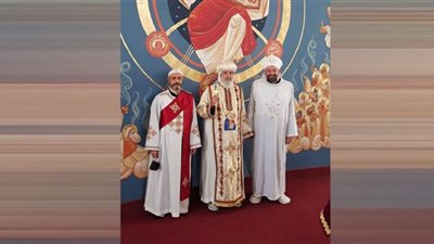 الأنبا مقار يترأس القداس الإلهي بكنيسة سان موريس في كندا