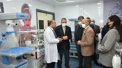 محافظ الشرقية يفتتح توسعات مستشفى محمد فريد خميس بالعاشر من رمضان