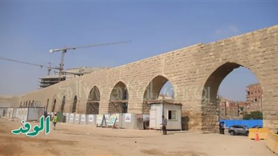 تطوير مجرى العيون| كواليس بناء المجد خلف السور العتيق (صور)