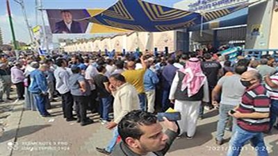 (صور) إقبال على التسجيل في انتخابات النادي الإسماعيلي