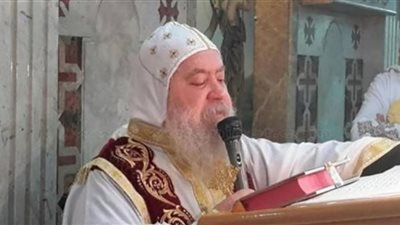 الأنبا باخوم يترأس صلاة الأربعين لمطران أسوان الجمعة المقبلة