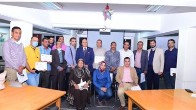 ختام البرنامج التدريبي عن مهارات الأتصال في أنماط التعليم بجامعة سوهاج