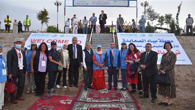 القابضة للمياه والأمم المتحدة للمستوطنات يتفقدان محطة الصعايدة.. صور