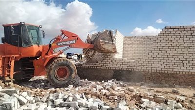 التنمية المحلية: إزالة 6511 مبنى مخالف واسترداد 4635 فدان من أراض الدولة