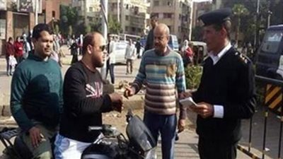 تحرير 1978 مخالفة لقائدي الدراجات النارية لعدم ارتداء الخوذة