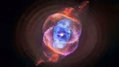 شاهد.. صورة مذهلة توثق احتضار نجم في الفضاء