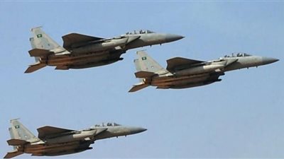 مقاتلات التحالف العربي تشن غارات على مواقع حوثية في مأرب