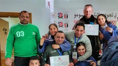 لاعبي مشروع الموهبة والبطل بسوهاج يحصد البرونزية ببطولة الجمهورية للجودو