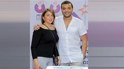 رامي صبري يهنىء زوجته بعيد الأم.. صورة