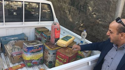 لليوم الثانى حملات رقابية تموينية مفاجئة فى شارع بورسعيد