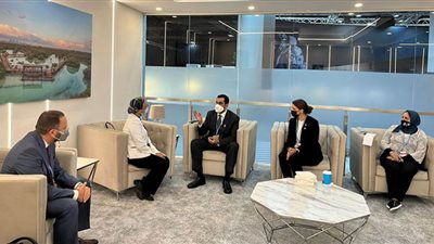 على هامش مؤتمر التغيرات المناخية Cop26 | وزيرة البيئة تلتقى ونظيرها القبرصى