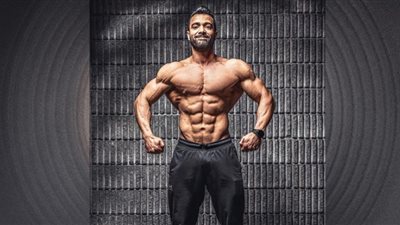 كريم عصمت يفوز بالمركز الرابع في بطولة الكويت للمحترفين لكمال الأجسام