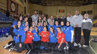 سيدات الصيد يتأهلن لنهائى كأس مصر للكرة الطائرة