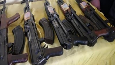 ضبط 15 سلاحا ناريا خلال حملة أمنية