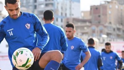 صور..تدريب الزمالك اليوم الثلاثاء استعدادا لمواجهة ساجرادا الأنجولي