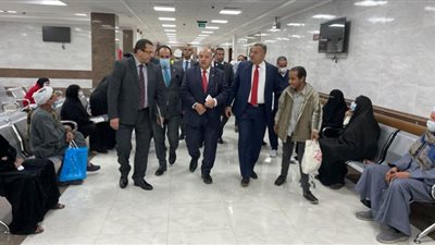 صور .. وفد صحة النواب يتفقد أعمال تطوير مجمع الأقصر الدولي