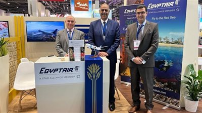مصر للطيران تواصل اجتماعاتها مع وكلاء السفر والسياحة لمعرض WTM