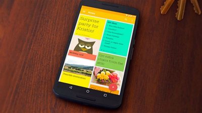 كيفية تغيير اللون والخلفية في تطبيق Google Keep