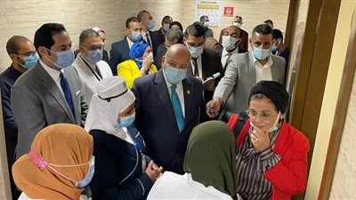 وفد صحة النواب يتفقد مستشفيات ايزيس وحورس بالاقصر