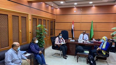 اللقاء التنسيقي لتعليم الفيوم مع برنامج الغذاء العالمي