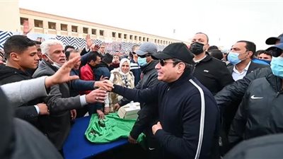 بنحبك وبنموت فيك.. أهالي طلاب كلية الشرطة يودعون الرئيس السيسي بالزغاريد (شاهد)