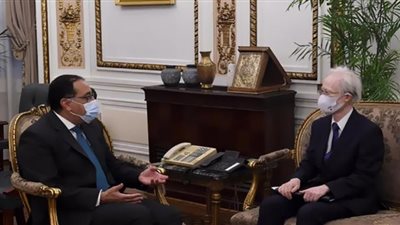 رئيس الوزراء يستقبل سفير اليابان بالقاهرة بمناسبة انتهاء فترة عمله بمصر