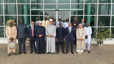 وفد الأزهر يلتقى مستشار الأمن القومي وأعضاء البعثة الأزهرية بنيجريا